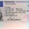 German driving license