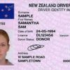 New Zealand driving license
